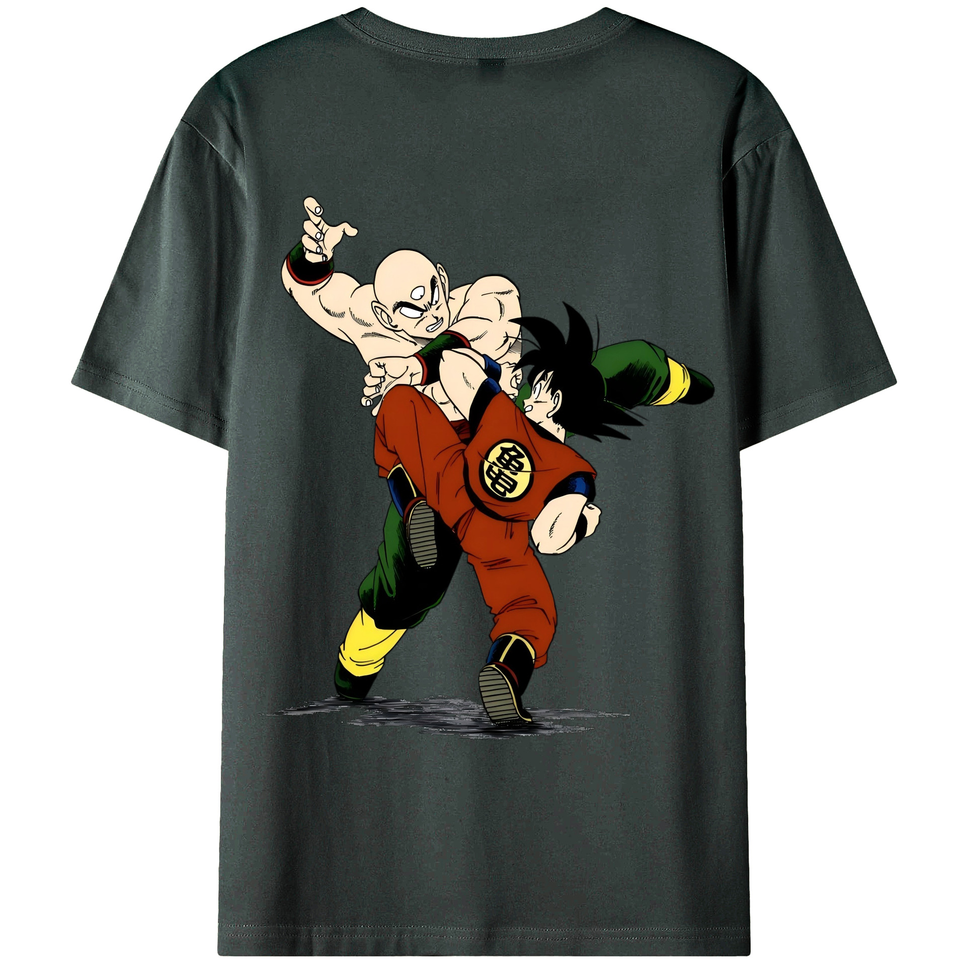 （画像用） ドラゴンボール DRAGON BALL 綿100％ メンズ半袖Tシャツ（バックプリント） 通気性